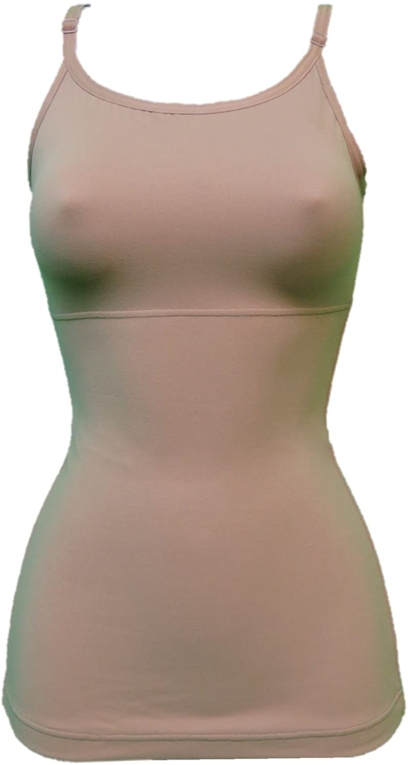 Price:$14.36 Maidenform Flexees Women's Shapewear Long-Length Tank Taupe, Large at Amazon Women’s Clothing store