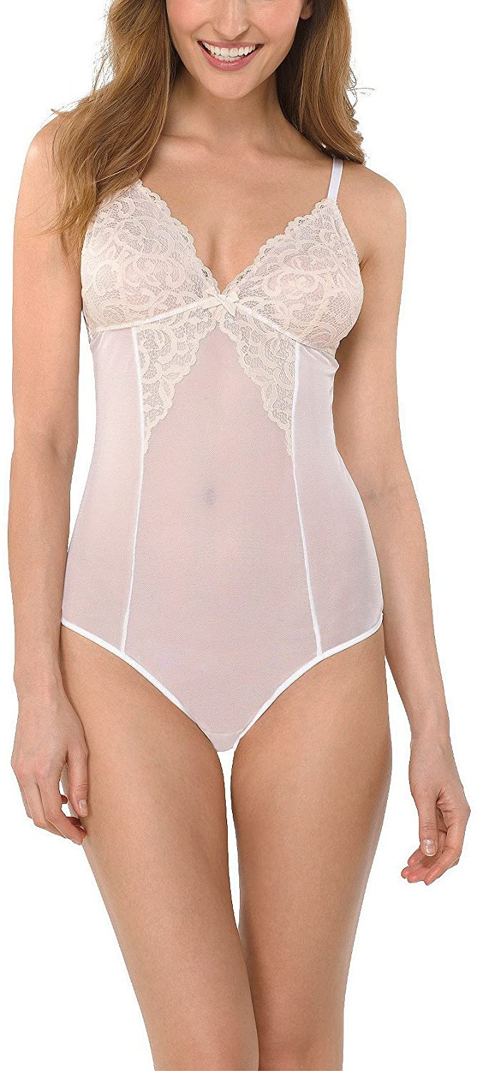 Price:$17.99 Gilligan & O'Malley Women's Lace Teddy Lingerie, White, M at Amazon Women’s Clothing store