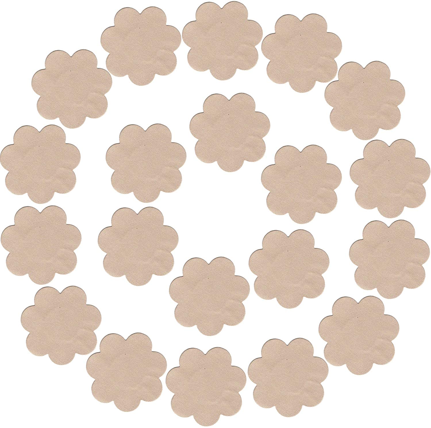 Price:$7.49 Ypser 10 Pairs Flower Nipple Cover Satin Pasties Disposable Self Adhesive Breast Petals at Amazon Women’s Clothing store