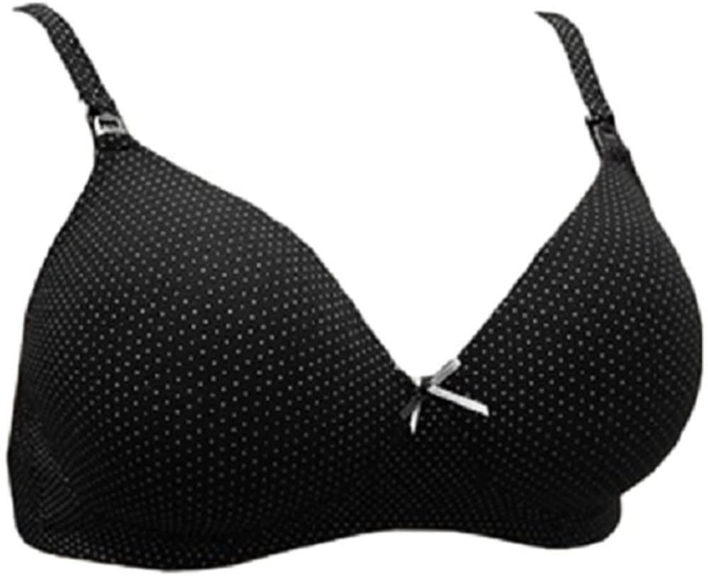 Price:$30.00 Royce Lingerie Spot Nursing Bra 1160 Black and White (DD) at Amazon Women’s Clothing store