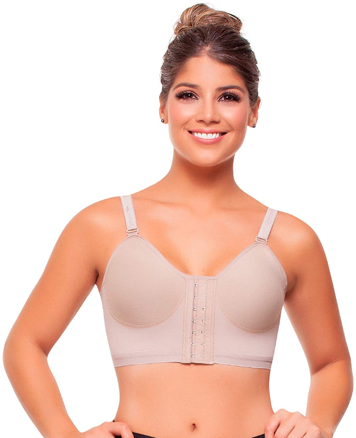Price:$49.99 Fajitex Women's Post Surgical Surgery Bra Posture Corrector Brasier Post Operatorio 022130 at Amazon Women’s Clothing store