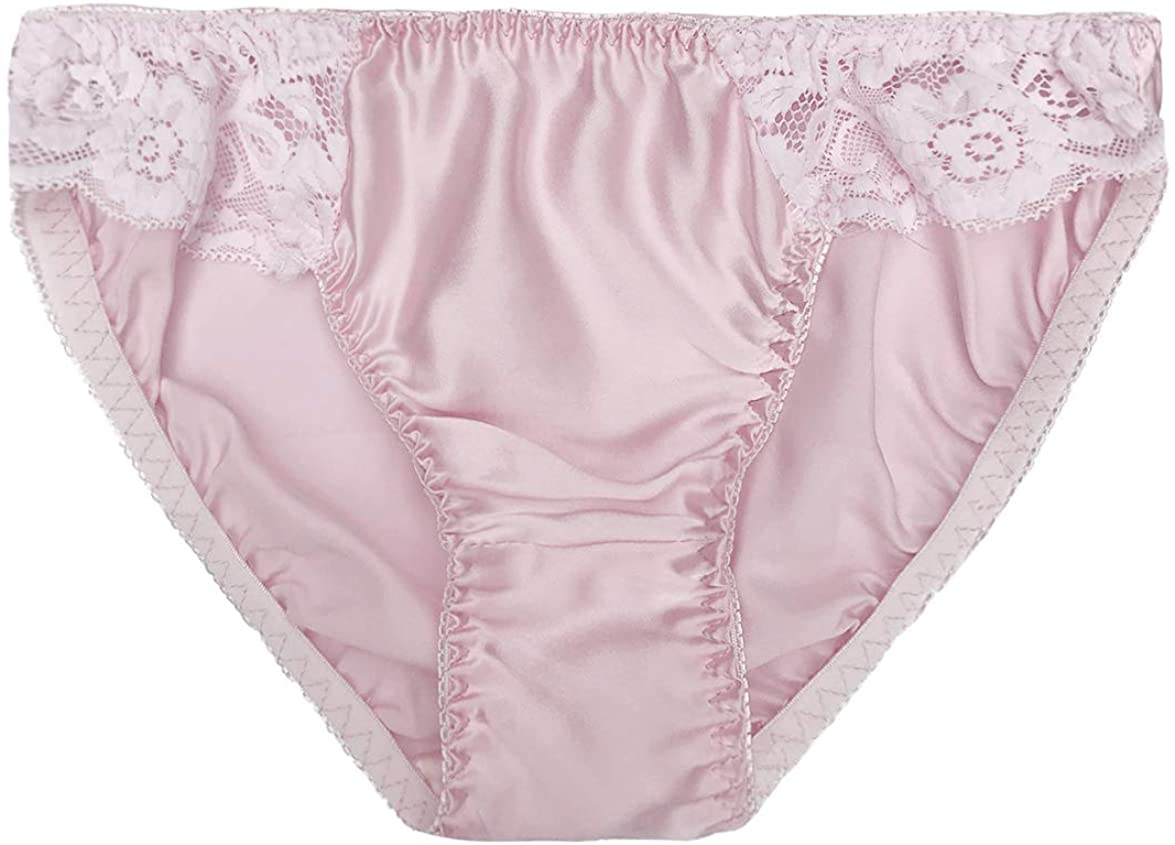 Price:$12.99 Farlenoyar Women Pure Mulberry Silk Panties Strech Waist Briefs Soft Underwear at Amazon Women’s Clothing store
