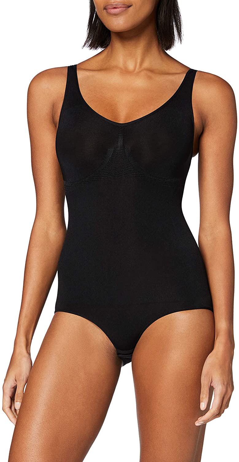 Price:$34.99 Magic BodyFashion Womens Seamless Bodysuit Comfort Shaping Slimbody Firm Control Body Briefer Shapewear at Amazon Women’s Clothing store