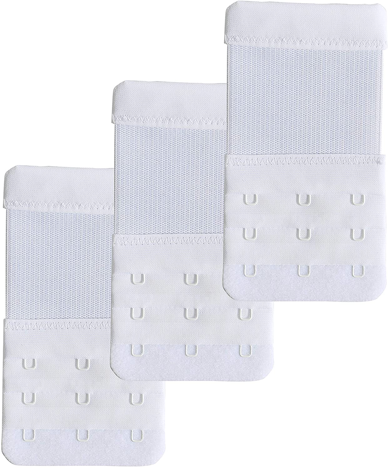 Price:$4.89 Bra Extender 3 Hook Soft Stretchy Bra Strap Extension, Pack of 3 at Amazon Women’s Clothing store