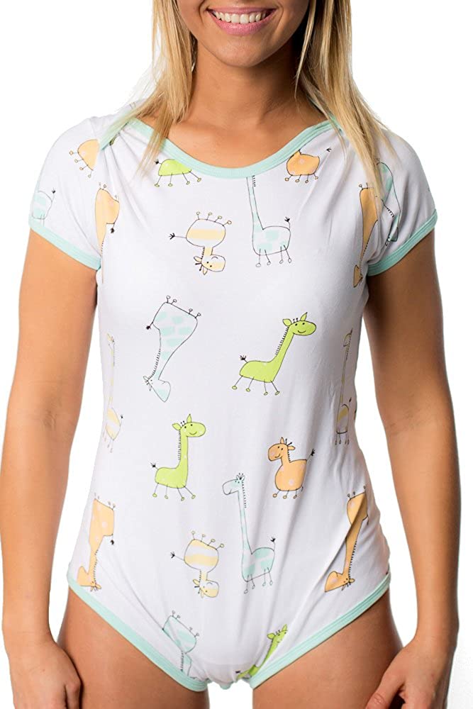 Price:$19.99 Littletude ABDL Onesie Zoo. at Amazon Women’s Clothing store