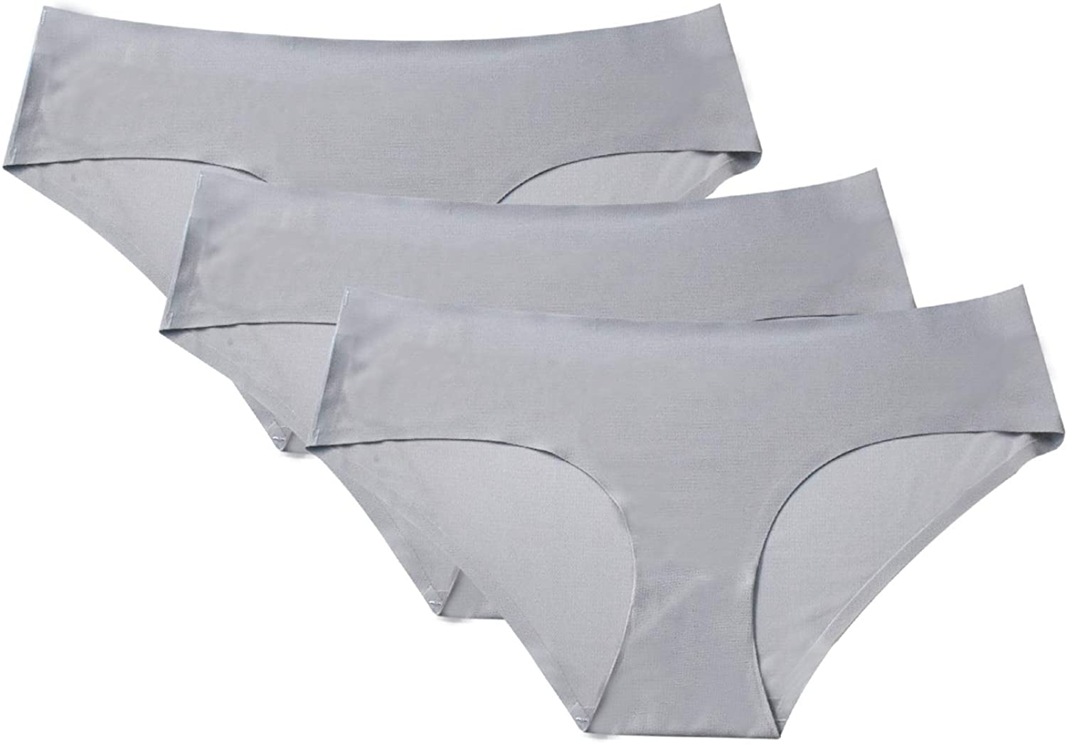 Price:$11.99 Womens Underwear Seamless Briefs Hipster Panties No Show Panty Lines at Amazon Women’s Clothing store