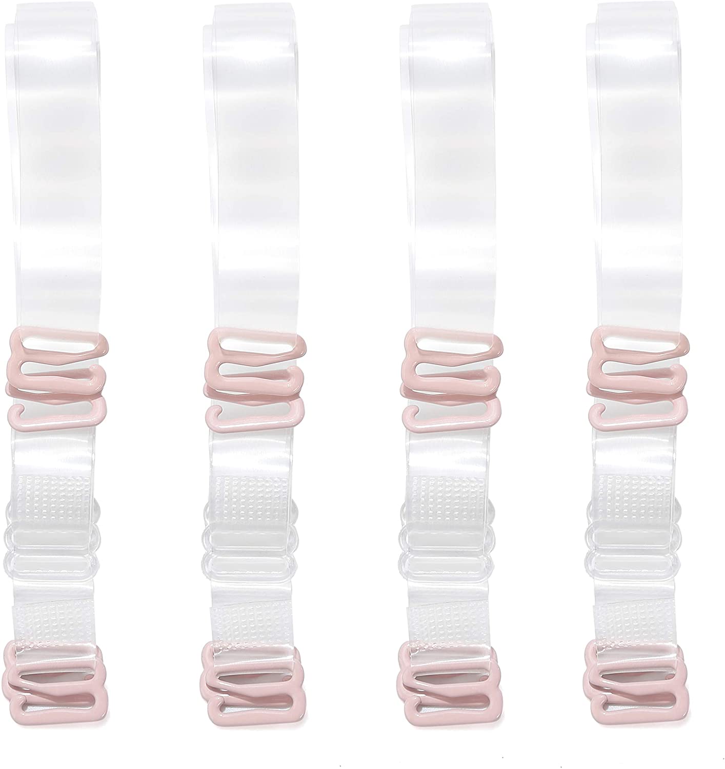 Price:$5.99 Clear Bra Straps Invisible Removable Soft Transparent Shoulder Strap Replacement 4Pairs at Amazon Women’s Clothing store