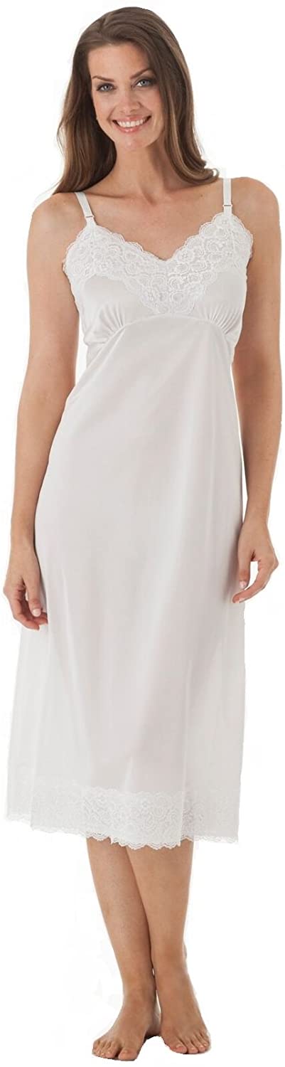 Price:$26.00 Velrose Lingerie Full Slip 31" Style 1360 (52, Black) at Amazon Women’s Clothing store