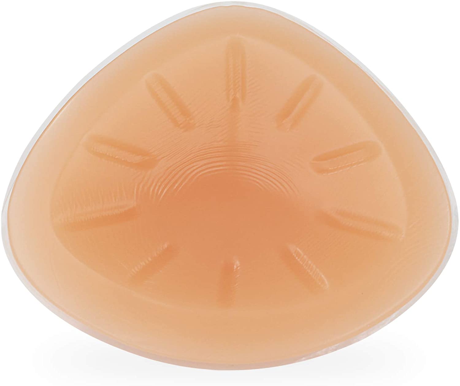 Price:$26.99 Ecoup A-DD Cup Triangle Silicone Breast Forms Concave Bra Enhancer Inserts Mastectomy Prosthesis 1 Piece at Amazon Women’s Clothing store