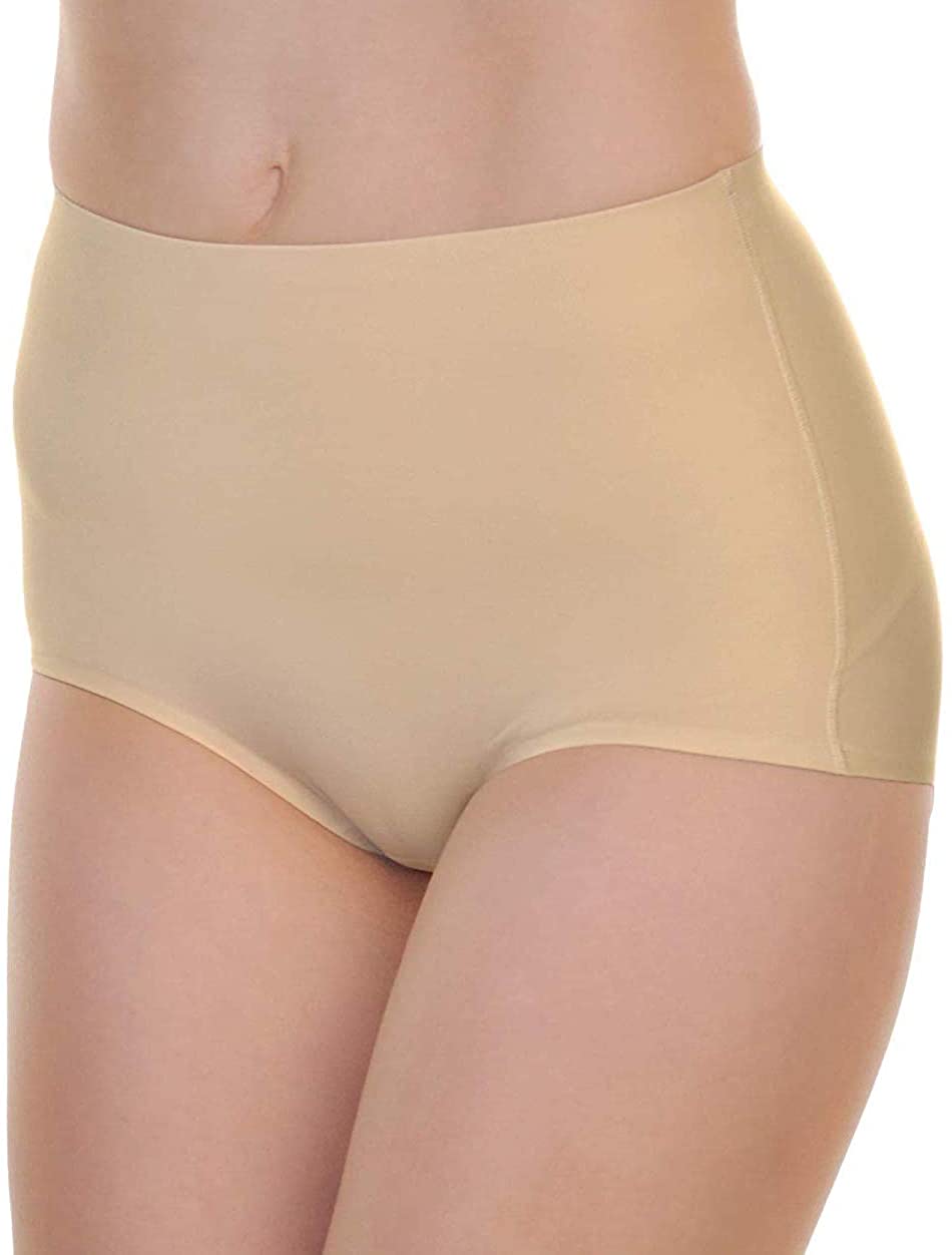 Price:$25.95 ToBeInStyle Women's 6 Pack High Rise No Show Laser Cut Brief at Amazon Women’s Clothing store