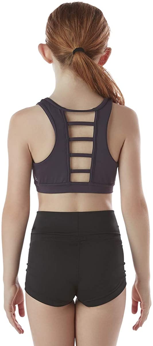 Price:$18.99 Liakada Girls Ascent Stylish & Supportive Sports Bra with Wide Shoulder Straps Dance, Gym, Yoga, Cheer! at Amazon Women’s Clothing store