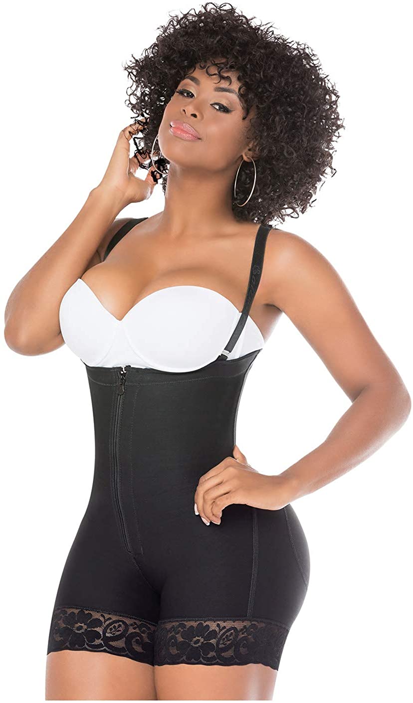 Price:$73.98 Salome 0214 Fajas Colombianas Levanta Pompis para Adelgazar Strapless Compression Garment at Amazon Women’s Clothing store