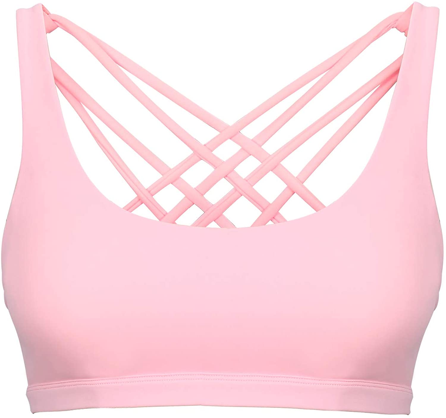 Price:$15.99 zerocoast Women's Seamless Compression Sports Racerback Yoga Bras at Amazon Women’s Clothing store