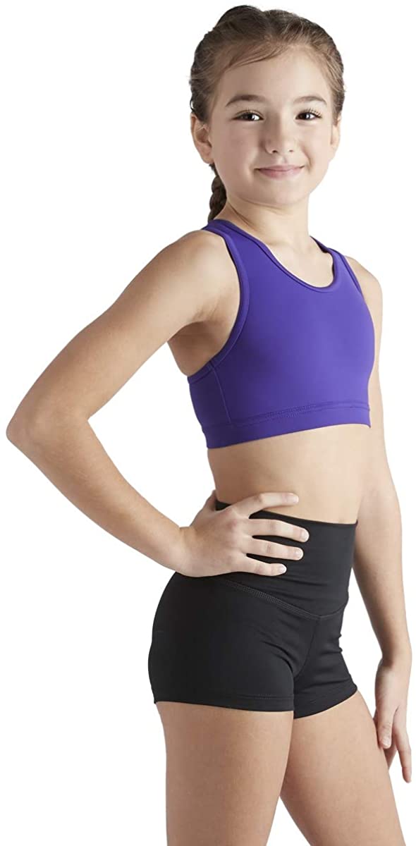 Price:$12.87 Liakada Girls Stylish & Supportive Basic Sports Bra with Integrated Bra Shelf Liner Dance, Gym, Yoga, Cheer! at Amazon Women’s Clothing store