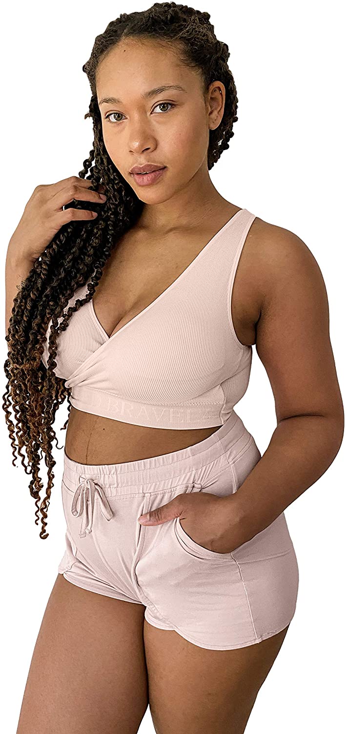 Price:$39.99 Kindred Bravely Sublime Adjustable Crossover Busty Nursing Bra | Wireless Maternity Bra for F, G, H, I Cups at Amazon Women’s Clothing store