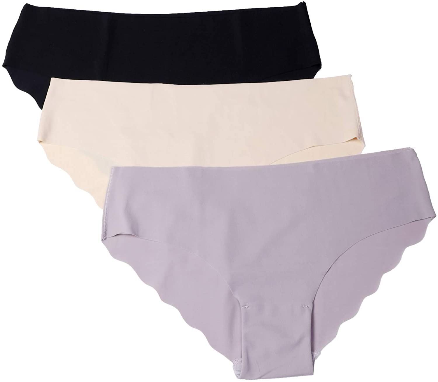 Price:$9.99 NV&NAN Women's Seamless Hipster Underwear 3Pack Low Waist Summer Panties at Amazon Women’s Clothing store