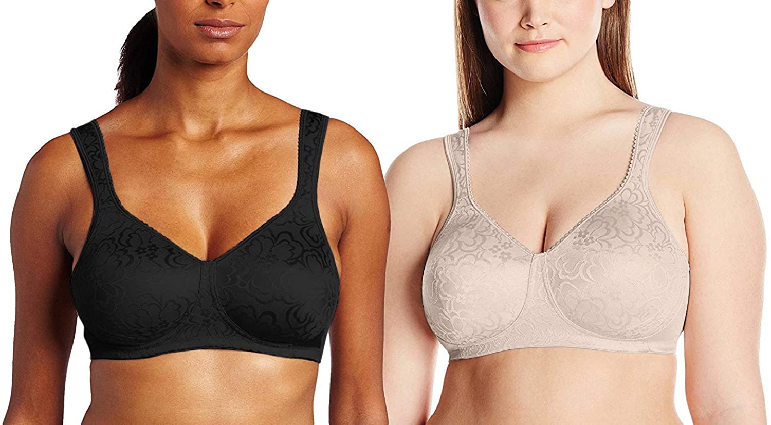 Price:$39.99 Style 4745 Women's 18 Hour Ultimate Lift and Support Wire Free at Amazon Women’s Clothing store