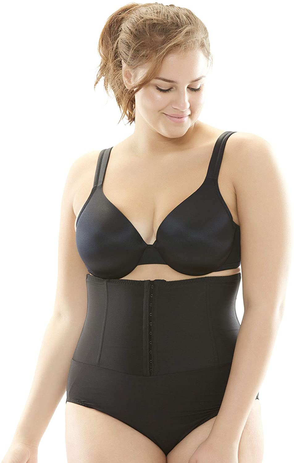 Price:$36.91 Cortland Foundations Women's Plus Size Waistsnipper Brief at Amazon Women’s Clothing store