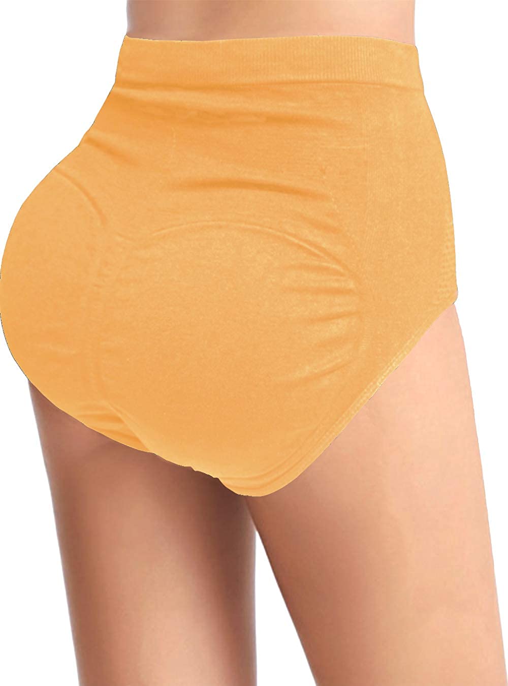 Price:$13.99 Sliot Women Pads Underwear Butt Lifter Padded Panties High Waist Hip Enhancer Shapewear Tummy Control Briefs Seamless at Amazon Women’s Clothing store
