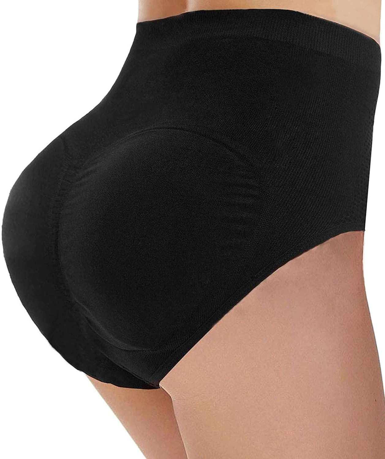 Price:$12.99 CeesyJuly Womens Shapewear Butt Lifter Padded Control Panties Body Shaper Brief at Amazon Women’s Clothing store