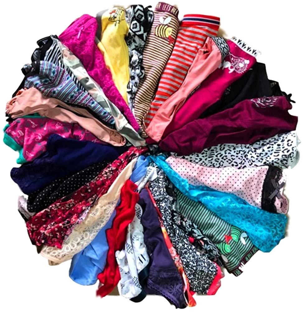 Price:$11.12 Morvia Varieties of Women Hipster Briefs Boyshorts Bikinis Pack Underwear with Coverage Stretchy Cotton Lacy Panties at Amazon Women’s Clothing store