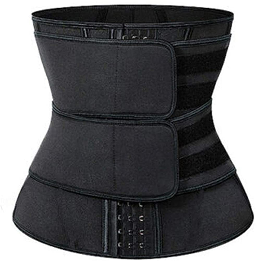 Price:$10.93 Women's Waist Trainer Corset Trimmer Belt for Weight Loss, Waist Cincher Body Shape Slimmer at Amazon Women’s Clothing store