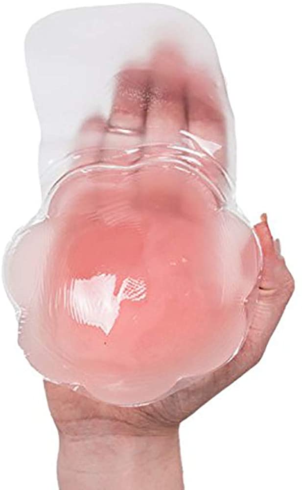 Price:$24.99 Reusable Silicone Instant Breast Lift Tape Kit Pasties Sticky Bra Nipple Cover Kit at Amazon Women’s Clothing store