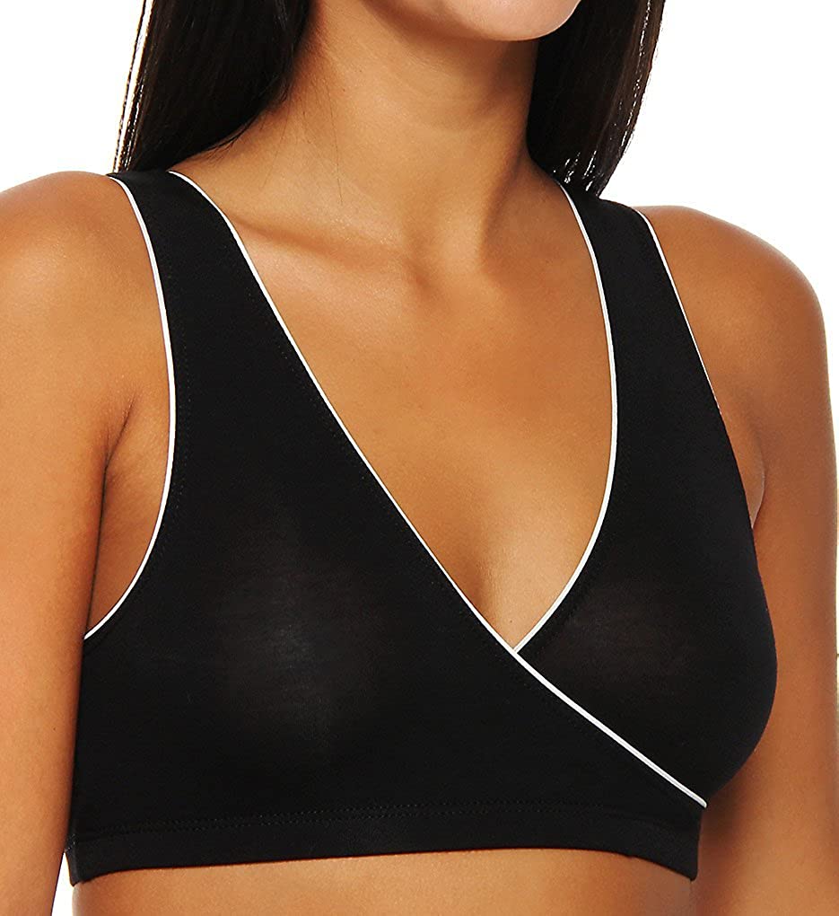 Price:$15.95 Elita Bamboo Crossover Mini Camisole Bra Style 3638 at Amazon Women’s Clothing store