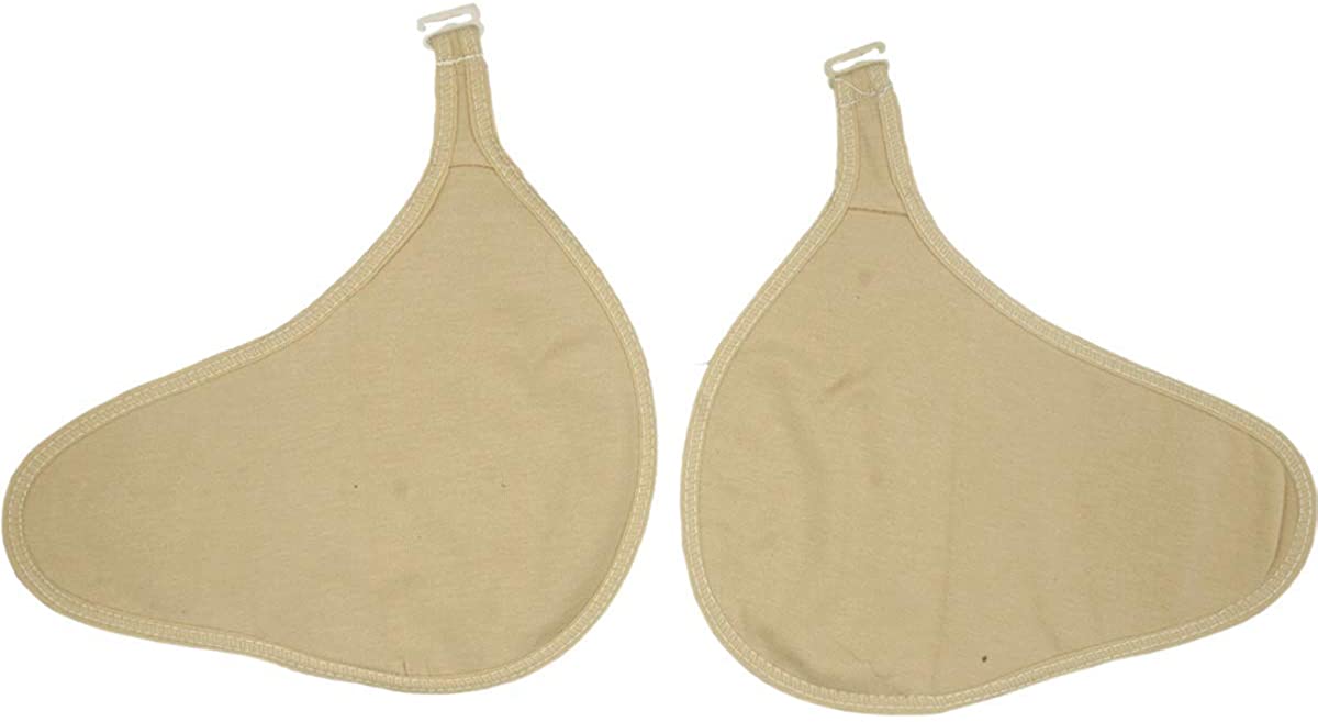 Price:$10.99 Macimiu 2Pcs Hook Silicone Breast Protective Pockets Sleeves Cotton Pocket Bag for Mastectomy Fake Breast at Amazon Women’s Clothing store