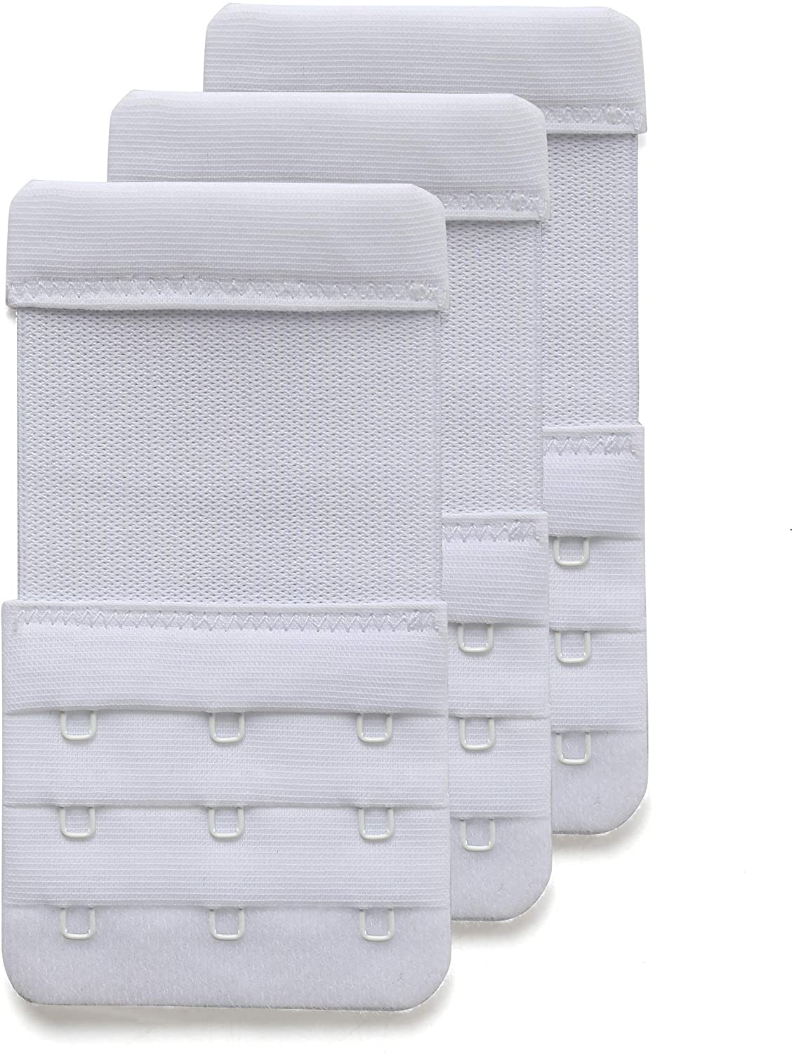 Price:$4.89 Bra Extender 3 Hook Soft Stretchy Women Bra Strap Breathing Room Extension Pack of 3 at Amazon Women’s Clothing store