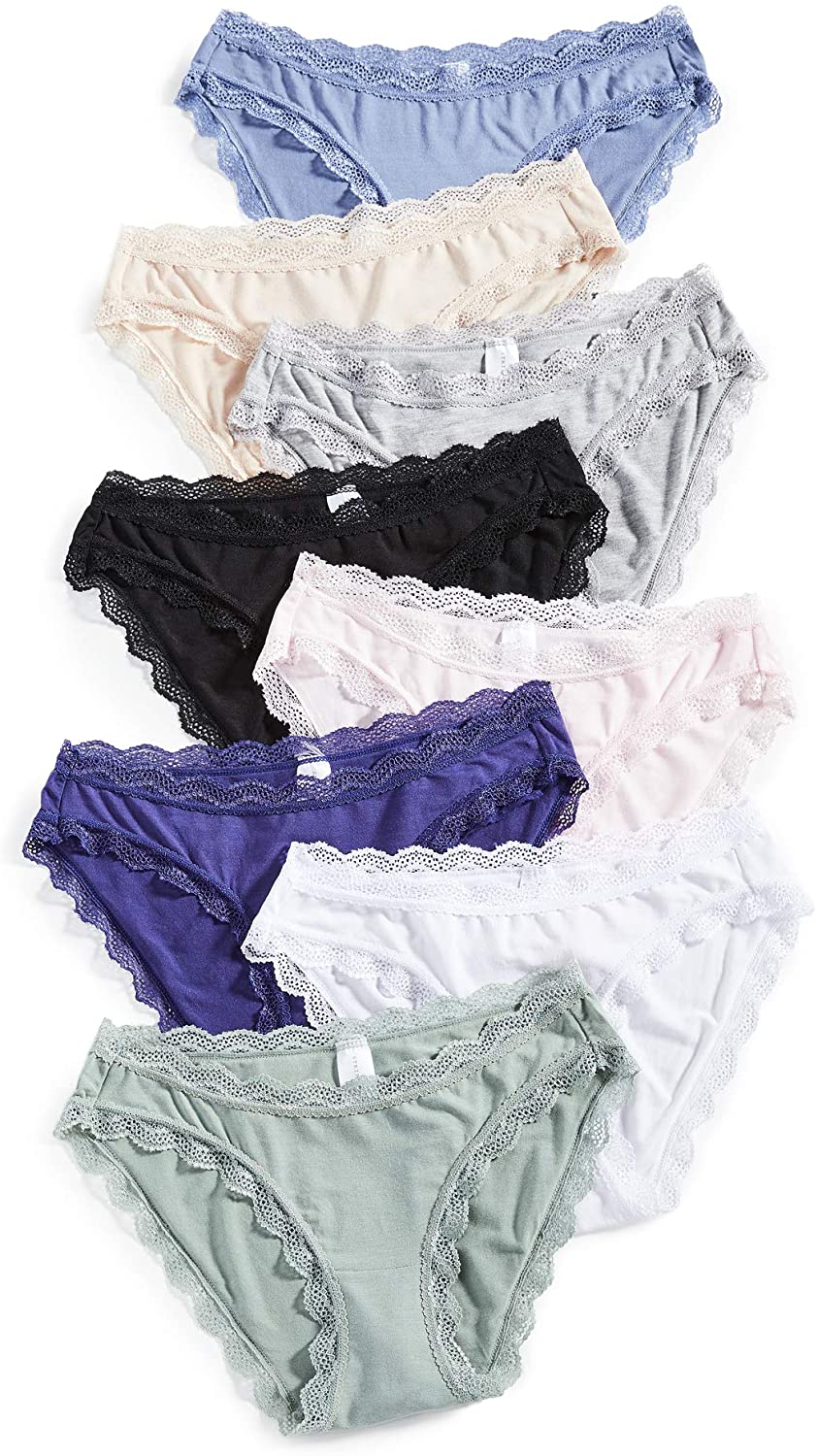 Price:$120.00 Stripe & Stare Women's Ultimate Basics 8 Pack at Amazon Women’s Clothing store