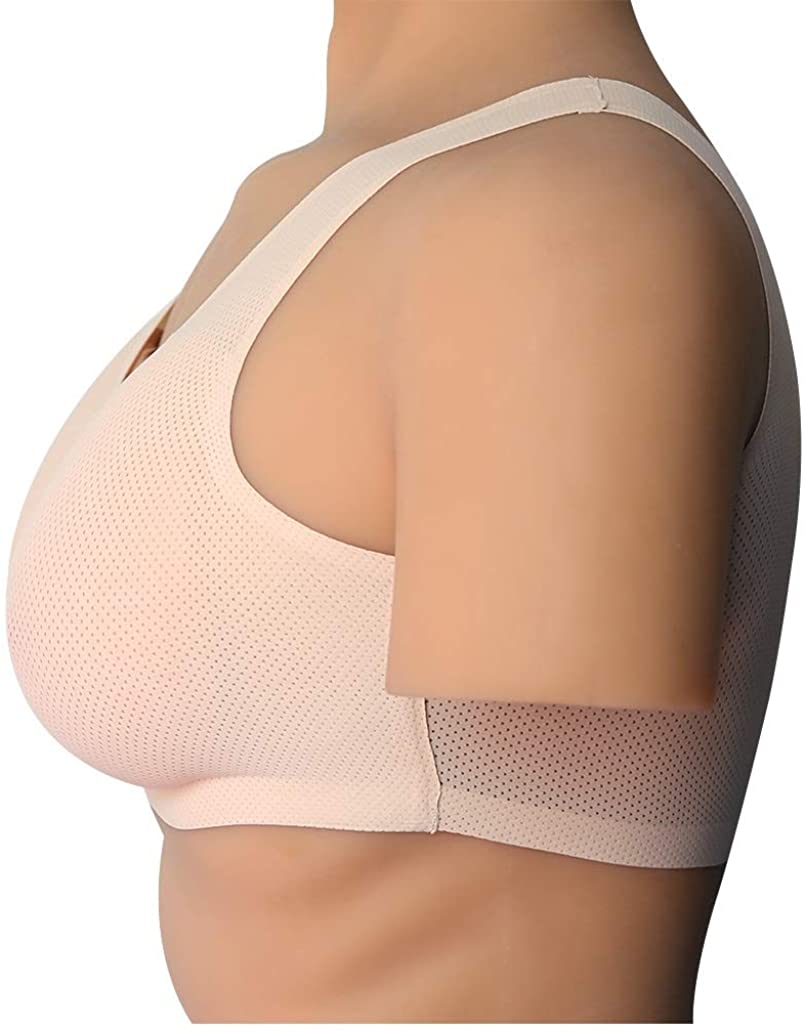 Price:$84.99 Waterdrop Silicone Breast Forms with Mesh Pocket Bra Set for Mastectomy (C-EE Cup) at Amazon Women’s Clothing store