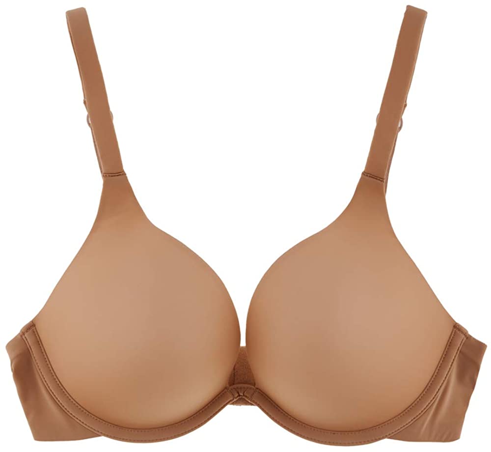 Price:$13.10 Undies.com Women's Plus Size Custom-Knit Microfiber Classic Deep Plunge Push-up Bra at Amazon Women’s Clothing store