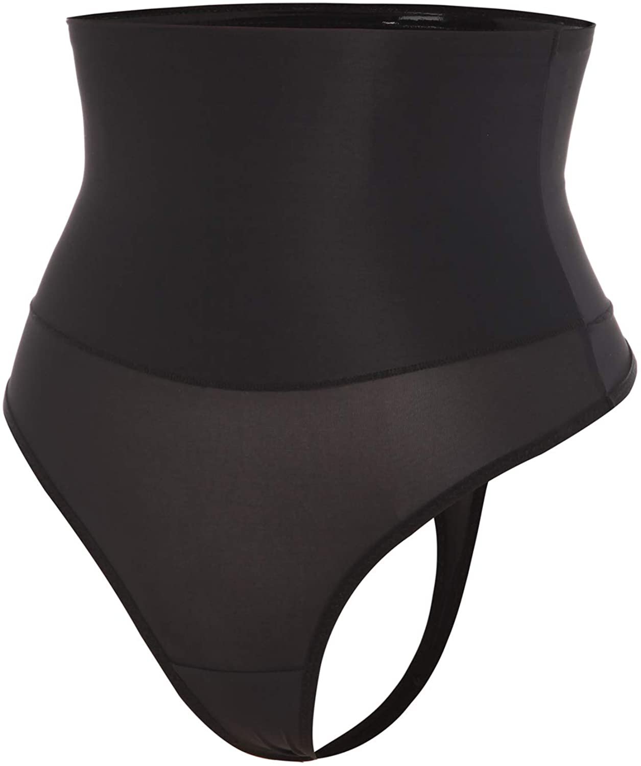 Price:$5.90 Womens Tummy Control Thong Shapewear High Waisted Thongs Underwear Seamless Panties Body Shaper at Amazon Women’s Clothing store