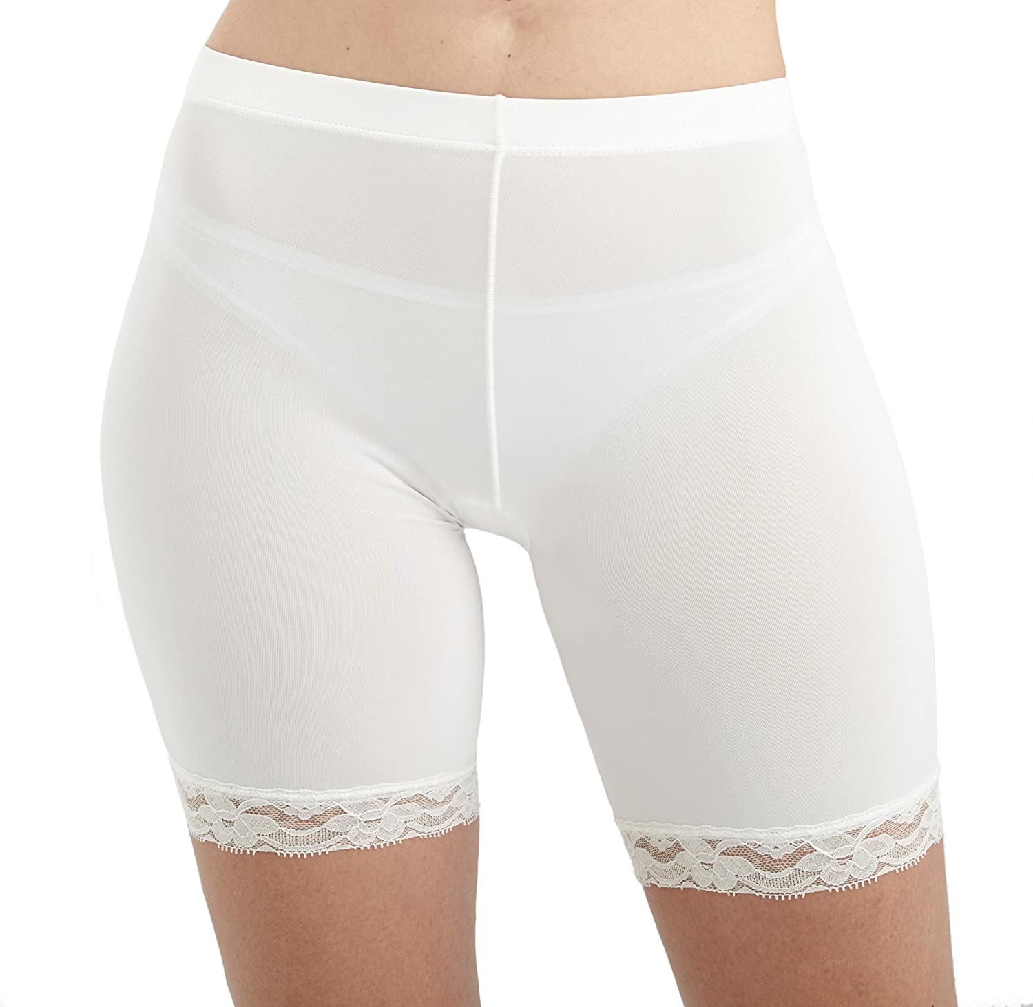 Price:$7.19 Anny Women's Under Dress Lace Slip Short at Amazon Women’s Clothing store