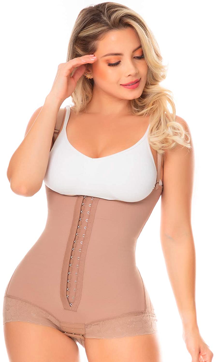 Price:$59.99 Shape Concept Fajas Colombianas Reductoras y Moldeadoras High Compression Garments After Liposuction Bodysuit SCM0053 at Amazon Women’s Clothing store