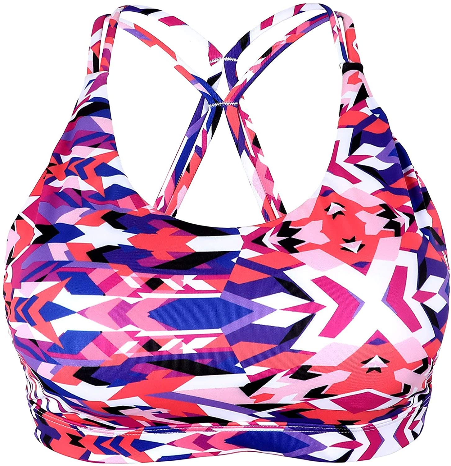 Price:$16.99 ATTRACO Sports Bra for Women Adjustable Active Push Up Padded Sports Bra at Amazon Women’s Clothing store