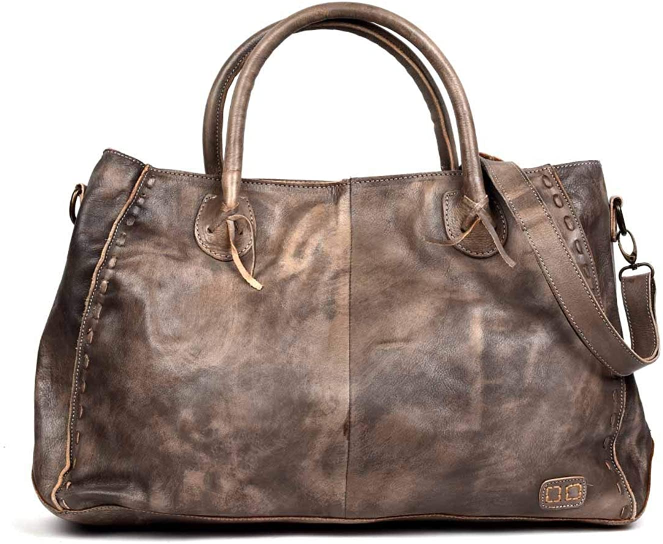 Price:$295.00    Bed|Stu Women’s Rockaway Leather Bag (Taupe Driftwood)  Clothing