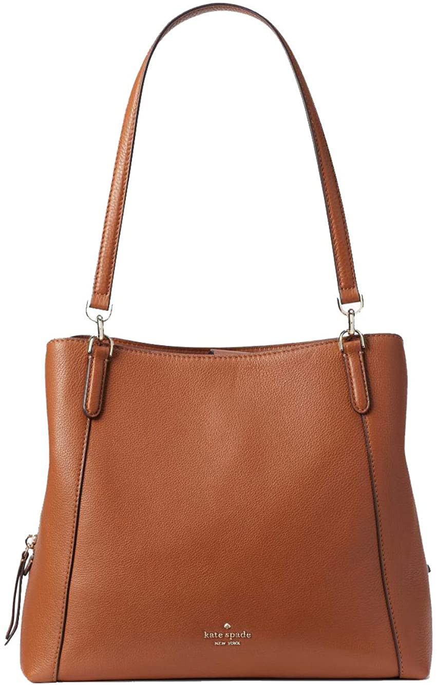 Price:$199.99    Kate Spade NY Jackson Medium Leather Triple Compartment Shoulder Purse  Clothing