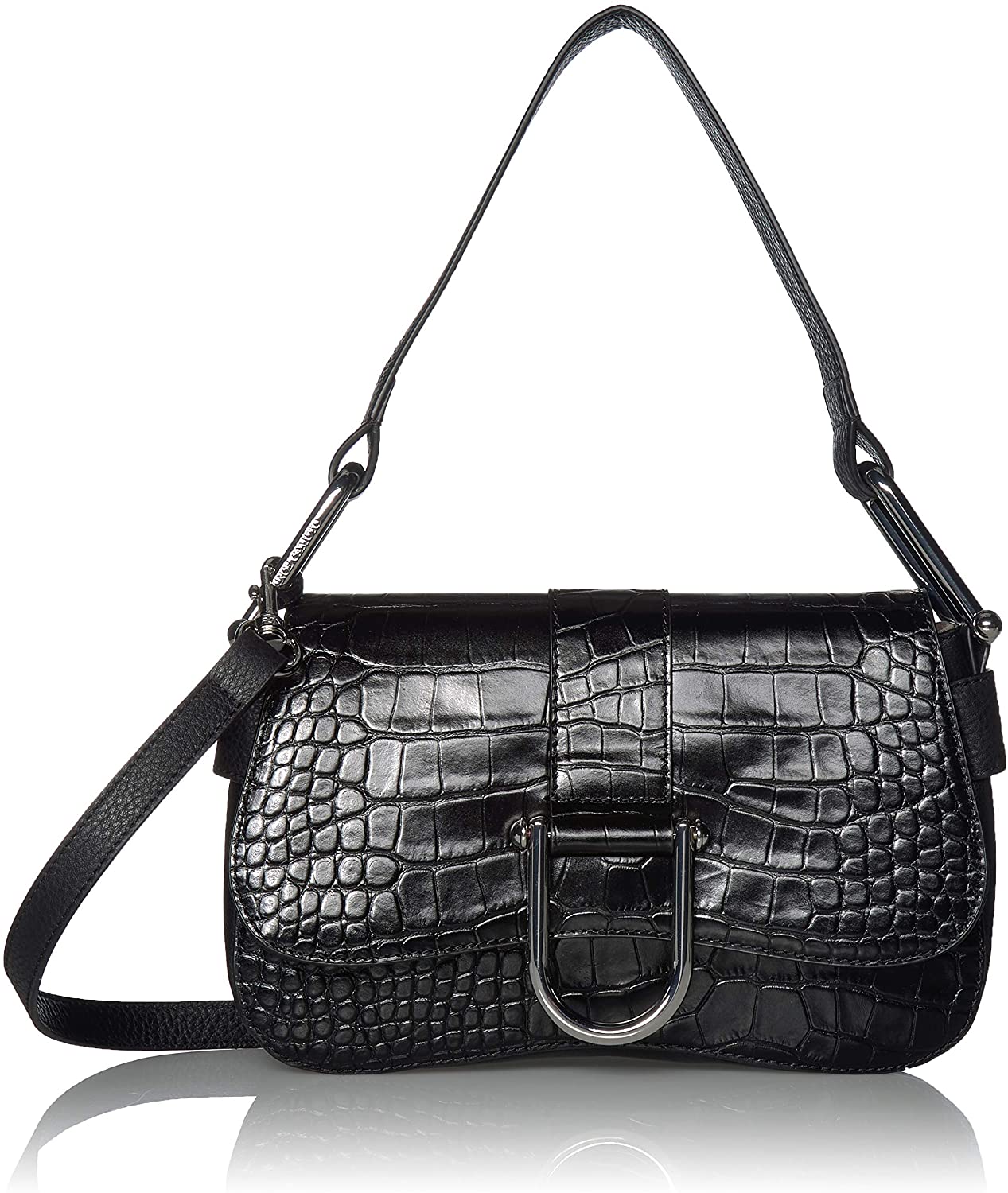 Price:$88.87 Vince Camuto Tal Shoulder, Nero  Handbags   