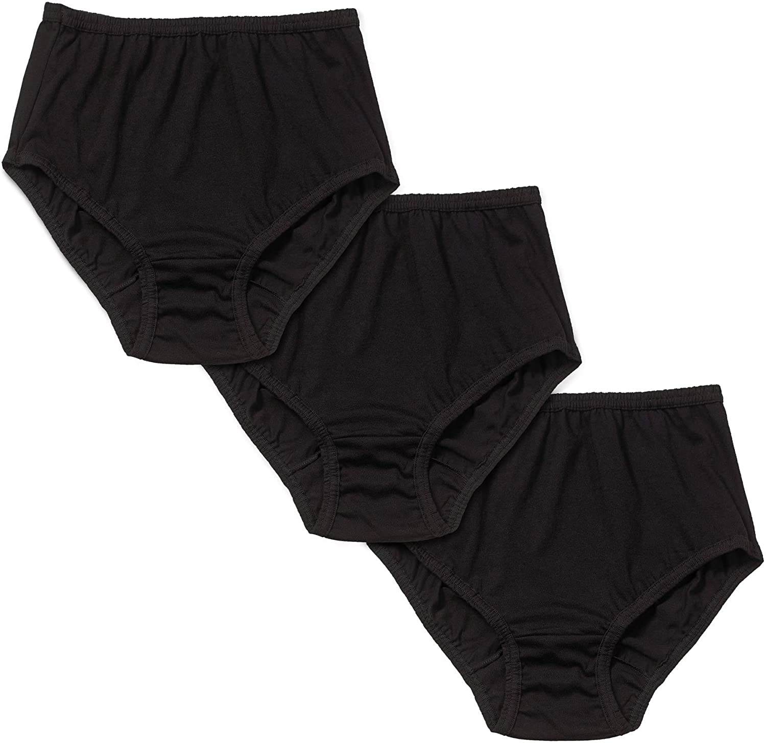 Price:$11.87 Valair Women's Full Cut Soft Cotton Brief Panty - Pack of 3 at Amazon Women’s Clothing store