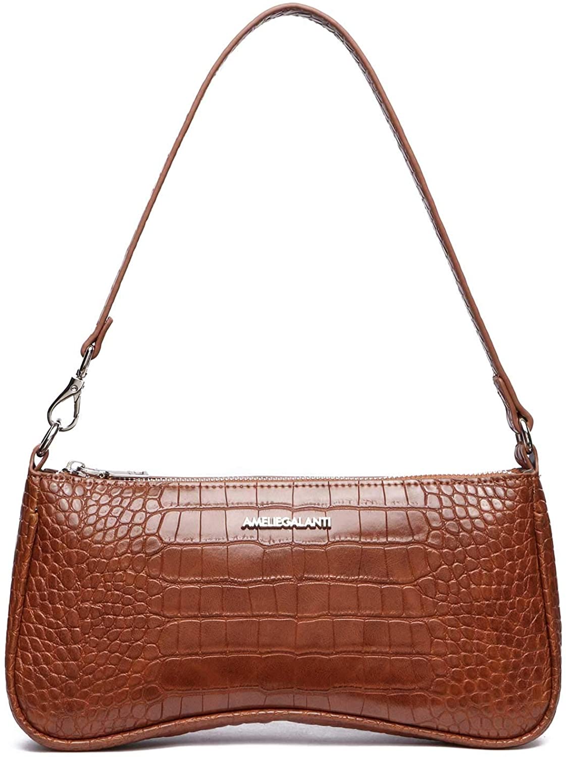 Price:$19.99 Shoulder Bags for Women, Purses and Handbags, Shoulder Clutch with Vegan Leather (Brown-02)  Handbags   