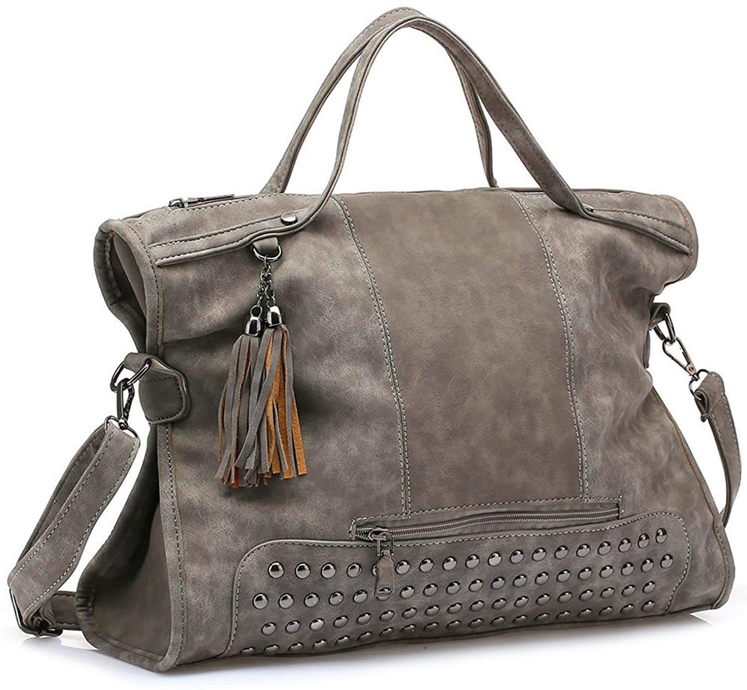 Price:$26.98 SiMYEER Women Top Handle Satchel Handbags Large Tote Purse Shoulder Bag  Handbags   