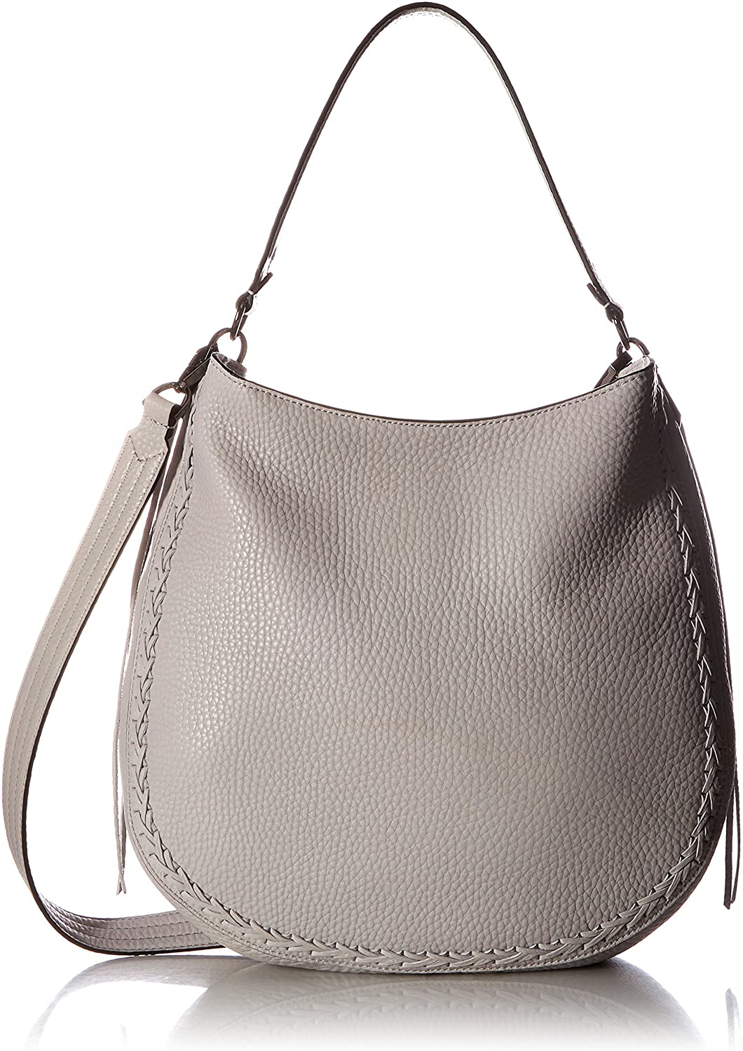 Price:$263.59    Rebecca Minkoff Unlined Convertible Hobo with Whipstich, PUTTY  Clothing