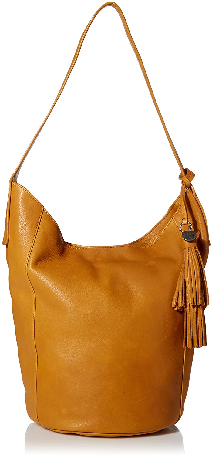 Price:$92.16 Lucky Mak Shoulder, SAFFRON  Handbags   