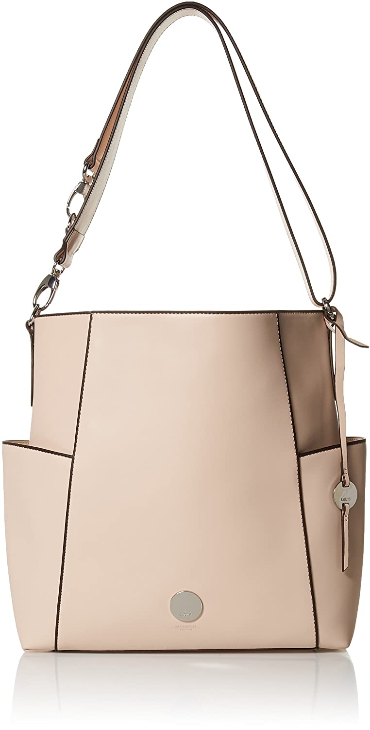 Price:$251.05 Lodis Rodeo RFID Jessie Bucket, Blush  Handbags   