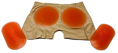 Price:$12.99 Mystiqueshapes Hush Silicone Fake Padded Panties Brief Underwear Shapewear at Amazon Women’s Clothing store
