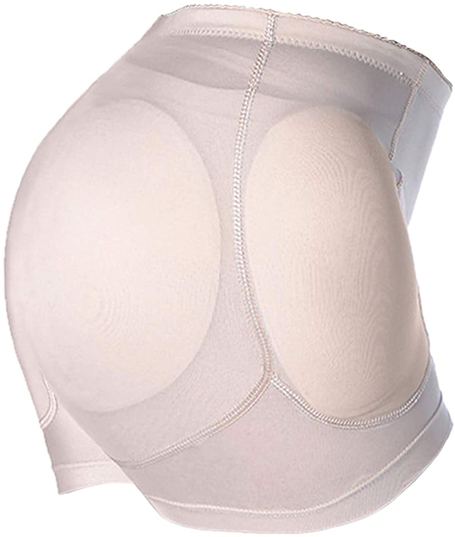 Price:$18.99 RosinKing Hip and Butt Pads Enhancer Panties 4 Removeable Padded Seamless Fake Buttock Control Boyshort at Amazon Women’s Clothing store