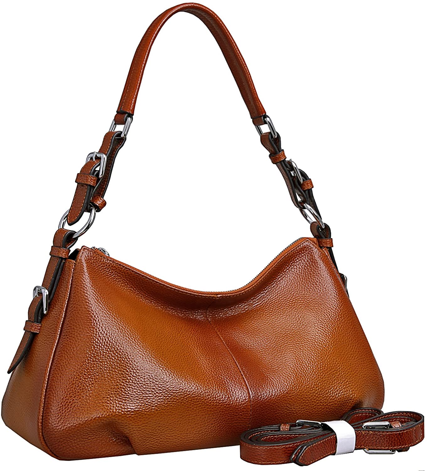 Price:$59.99    Heshe Women’s Leather Shoulder Handbags Tote Bag Top Handle Bag Ladies Designer Purses Satchel Cross-body Handbag (Sorrel-NEW)  Clothing
