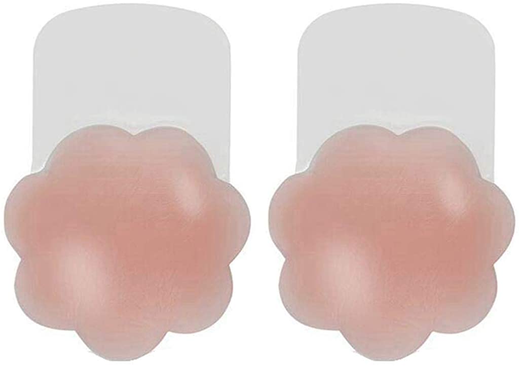 Price:$12.98 Sticky Bra, Adhesive Strapless Bra Breast Lift for Backless Dress with Nipple Covers Nude (Nude) at Amazon Women’s Clothing store